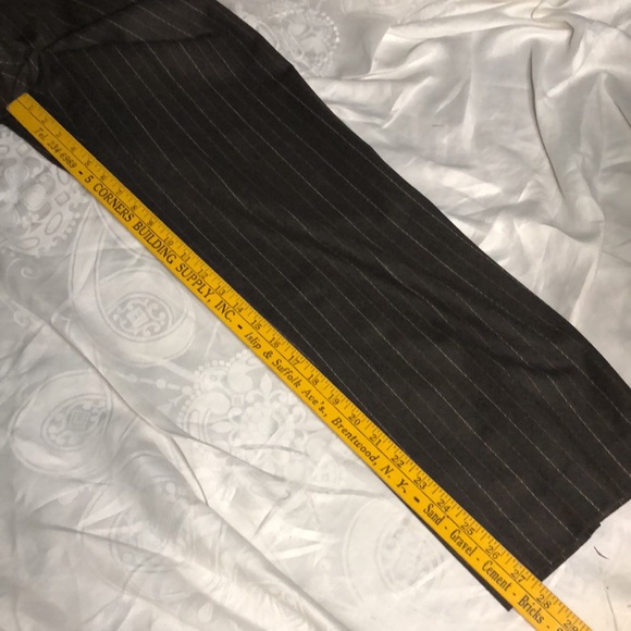 Talbots size 12 petite brown lined wool slacks - Picture 10 of 10